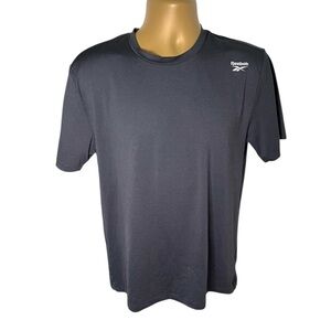 Reebok Short Sleeve Performance Tee Charcoal Gray S